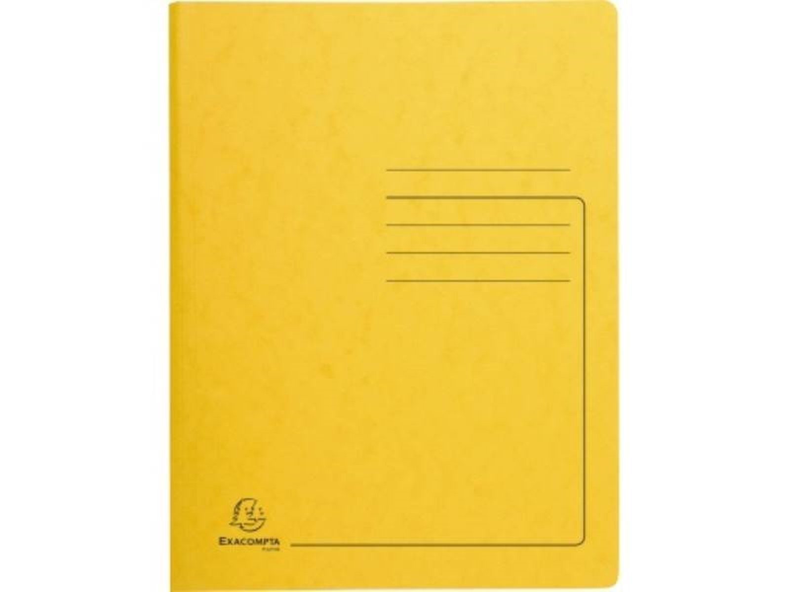EXACOMPTA Hefter Exacompta Spiralhefter 240229E DIN A4 Karton gelb