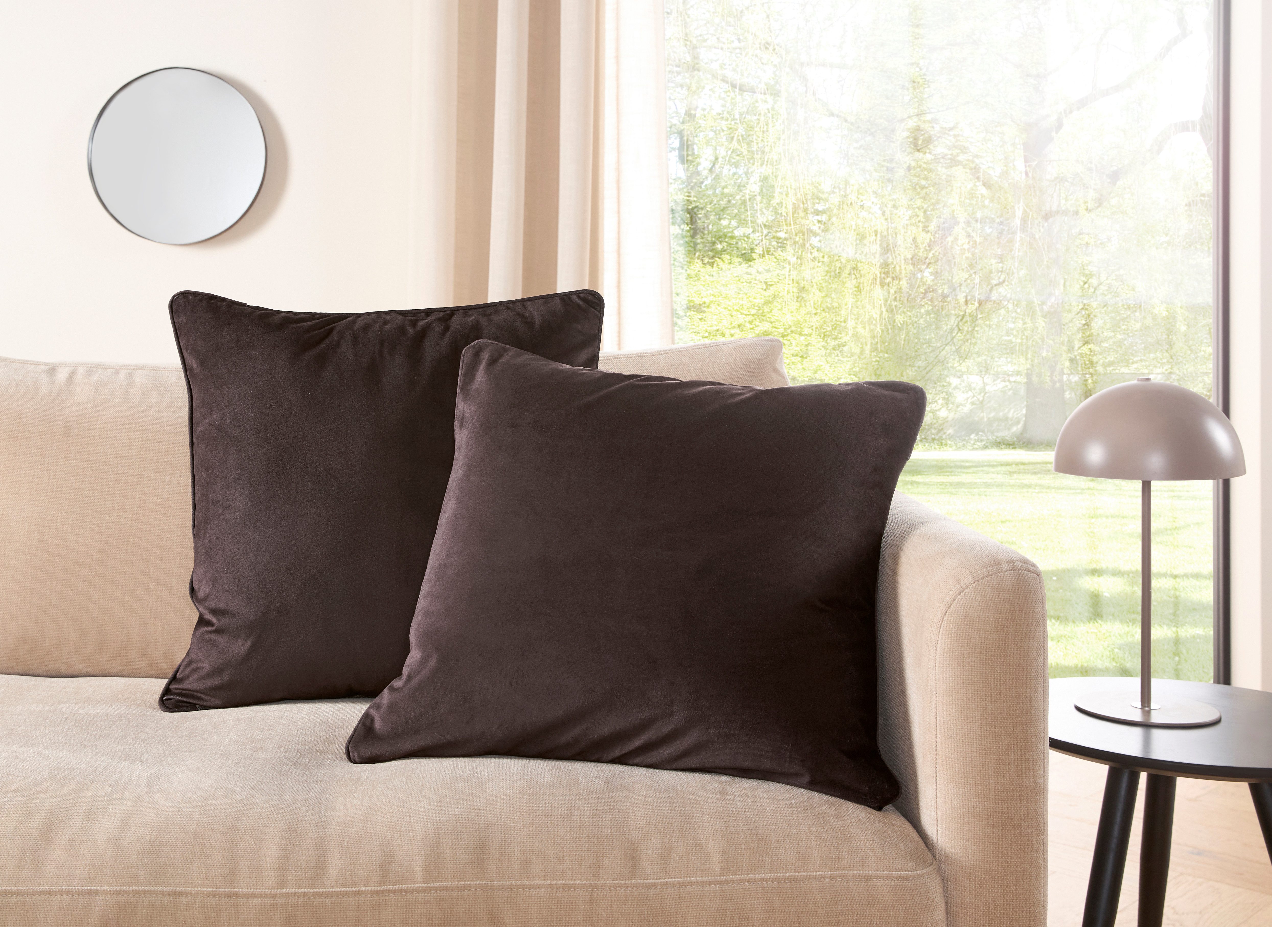 LeGer Home by Lena Gercke Dekokissen LADINA, kuschelig, ohne Füllung – Bild 2 von 5