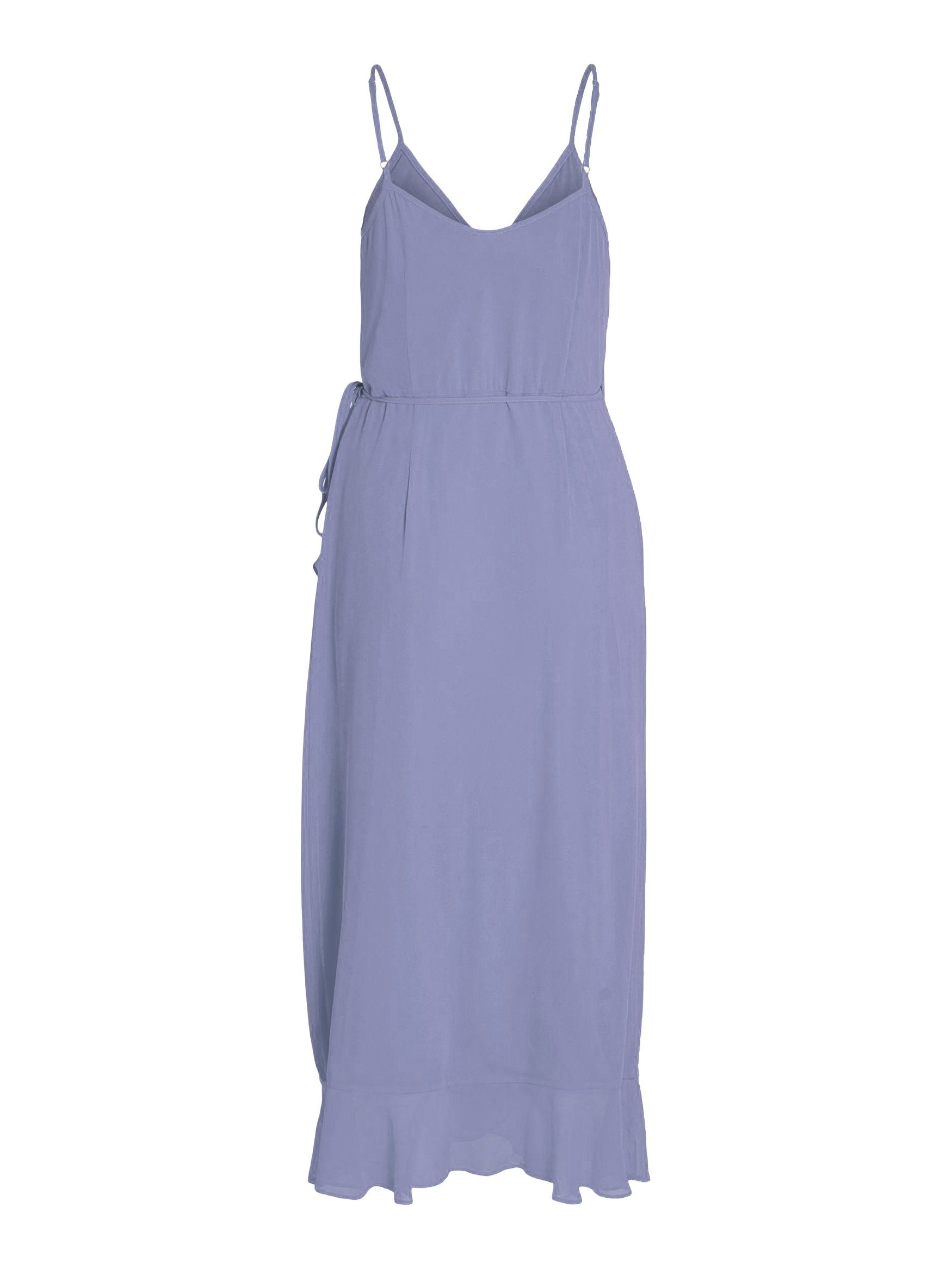 Vila Abendkleid Elegantes Wickelkleid mit Spaghettiträger günstig online kaufen