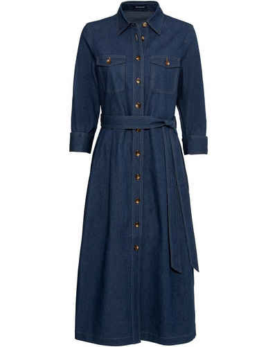 Highmoor Hemdblusenkleid »Jeanskleid im Hemdblusenstil«