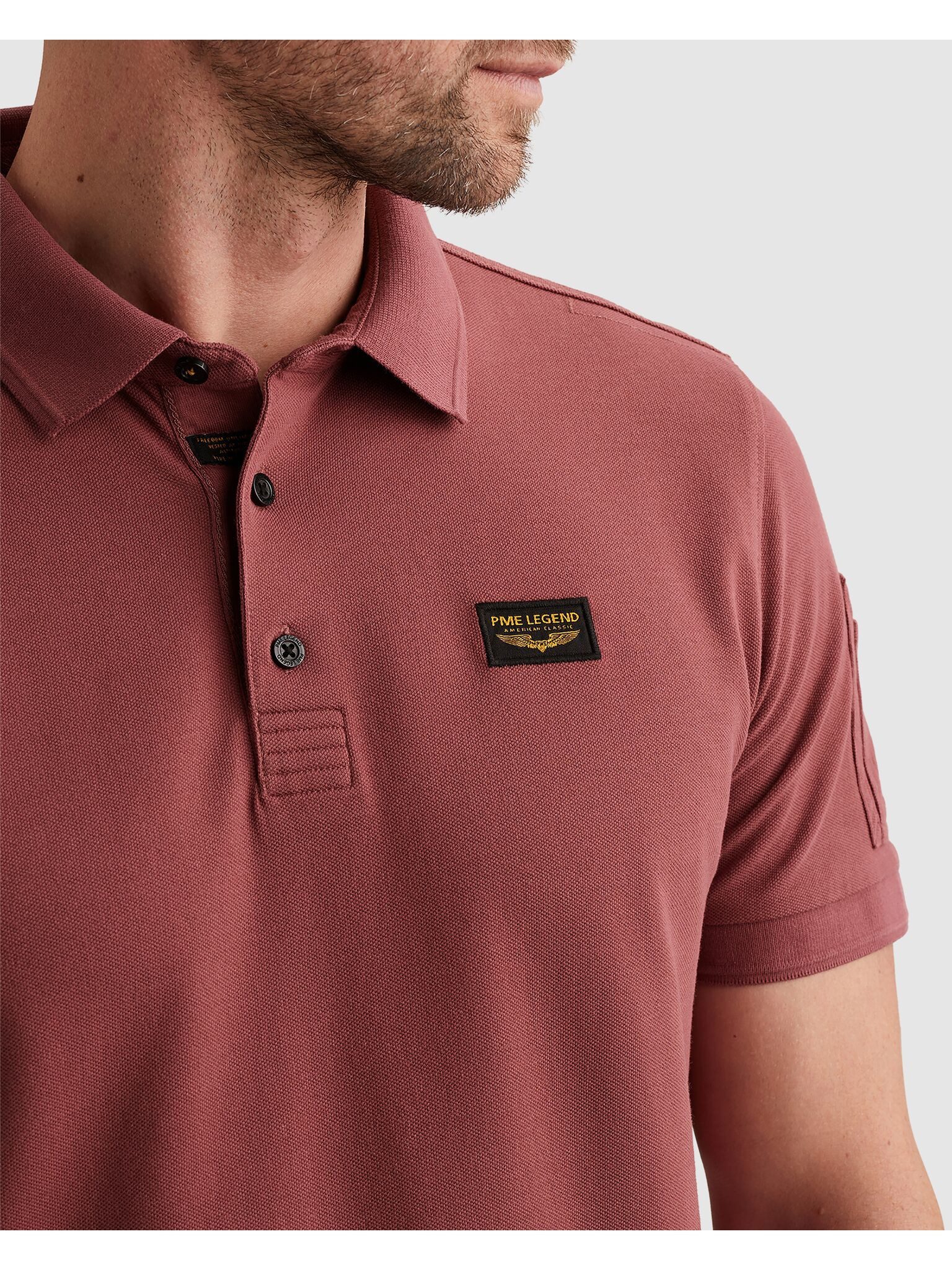 PME LEGEND Poloshirt mit Logostickerei