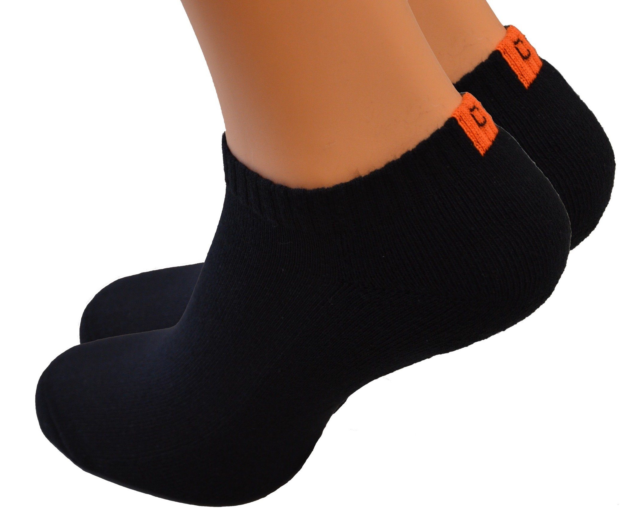 Cocain underwear Sneakersocken Damen Herren Sport Sneakers Socke schwarz weiß dicke Frottee Sohle 100 (6-Paar) atmungsaktiv feuchtigkeitsregulierend