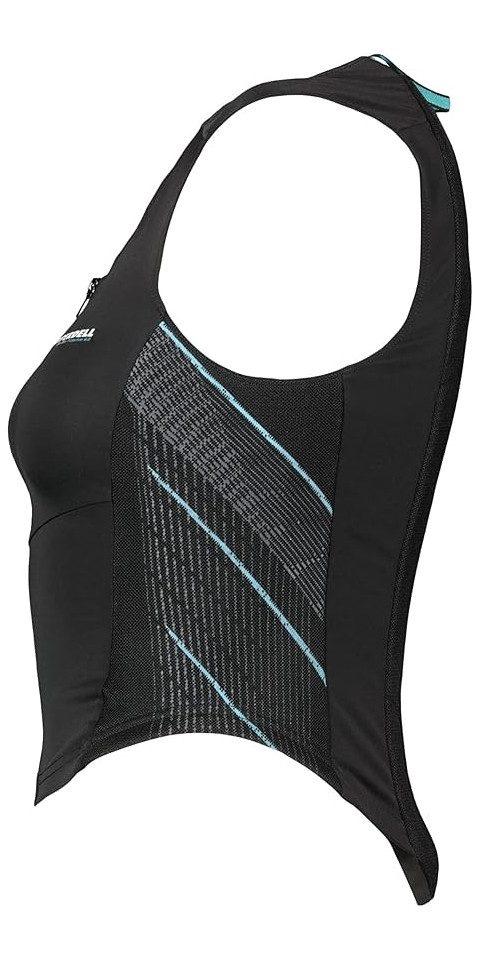Komperdell Rückgrat-/Rückenprotektor Super ECO Women,schwarz-mint