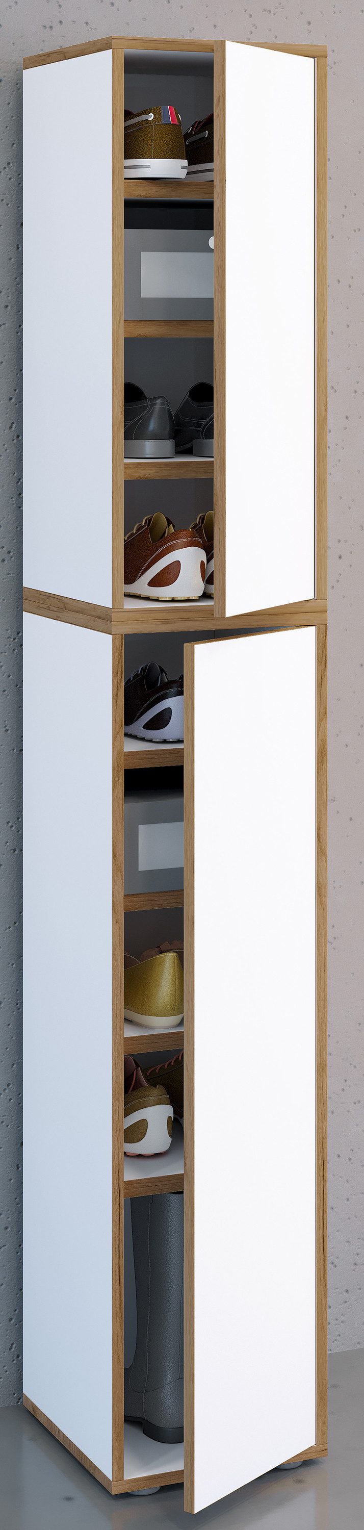 VCM Schuhschrank Salia S XXL9DT30 30x183x33cm