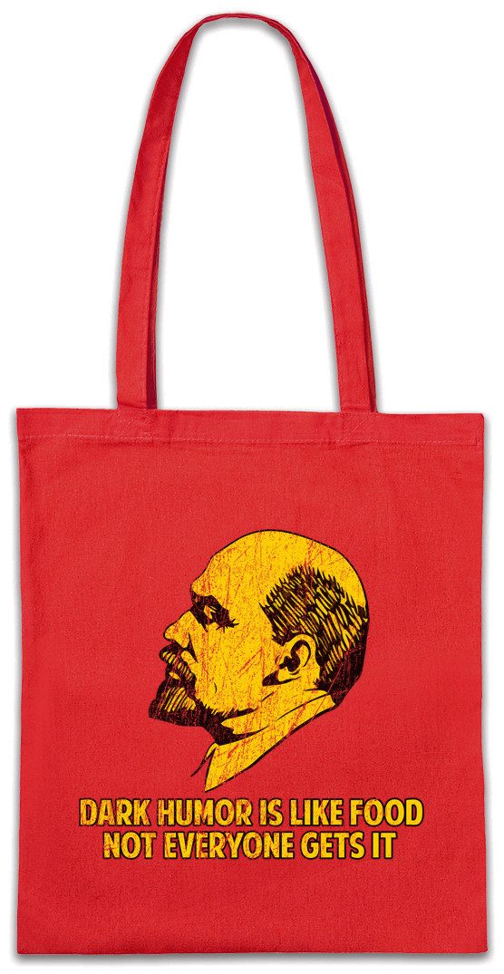 Beuteltasche Dark Humor Is Like Food Stofftasche About Capitalism Kommunismus