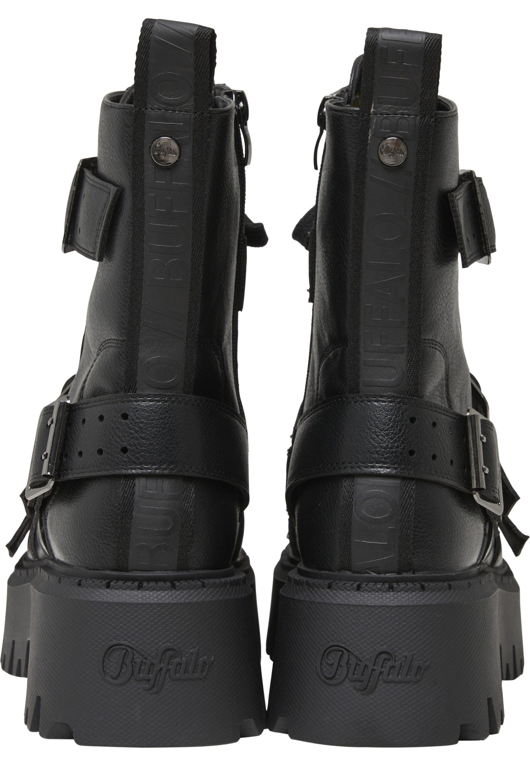 Buffalo Buffalo ASPEN BIKER - VEGAN NAPPA Stiefel