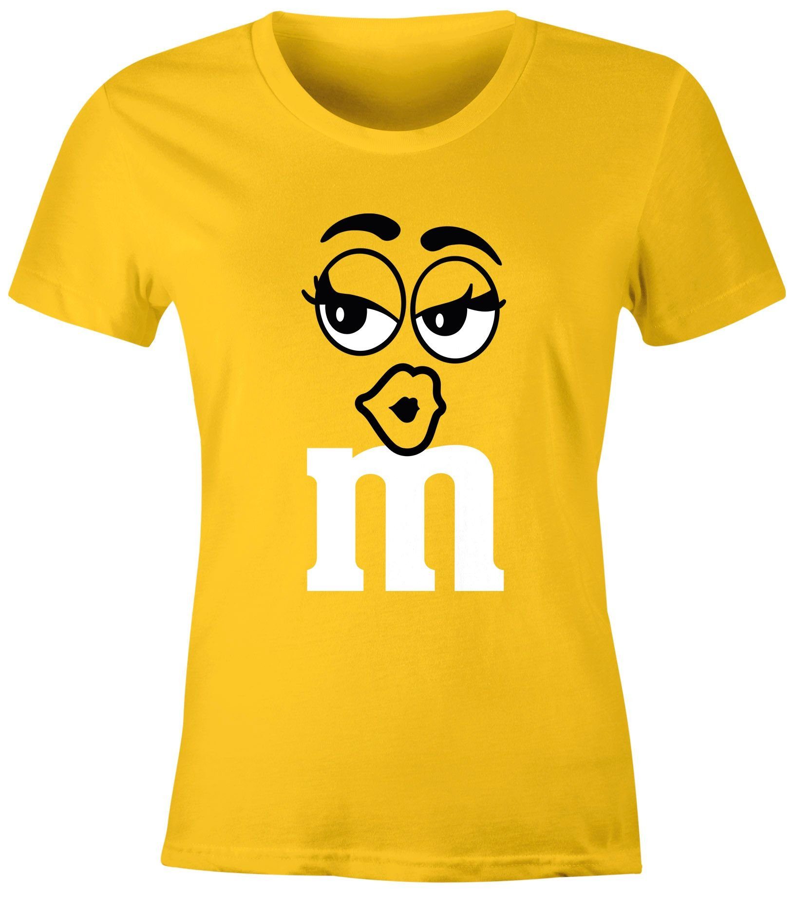 MoonWorks Print-Shirt Damen T-Shirt Fasching Karneval günstig online kaufen