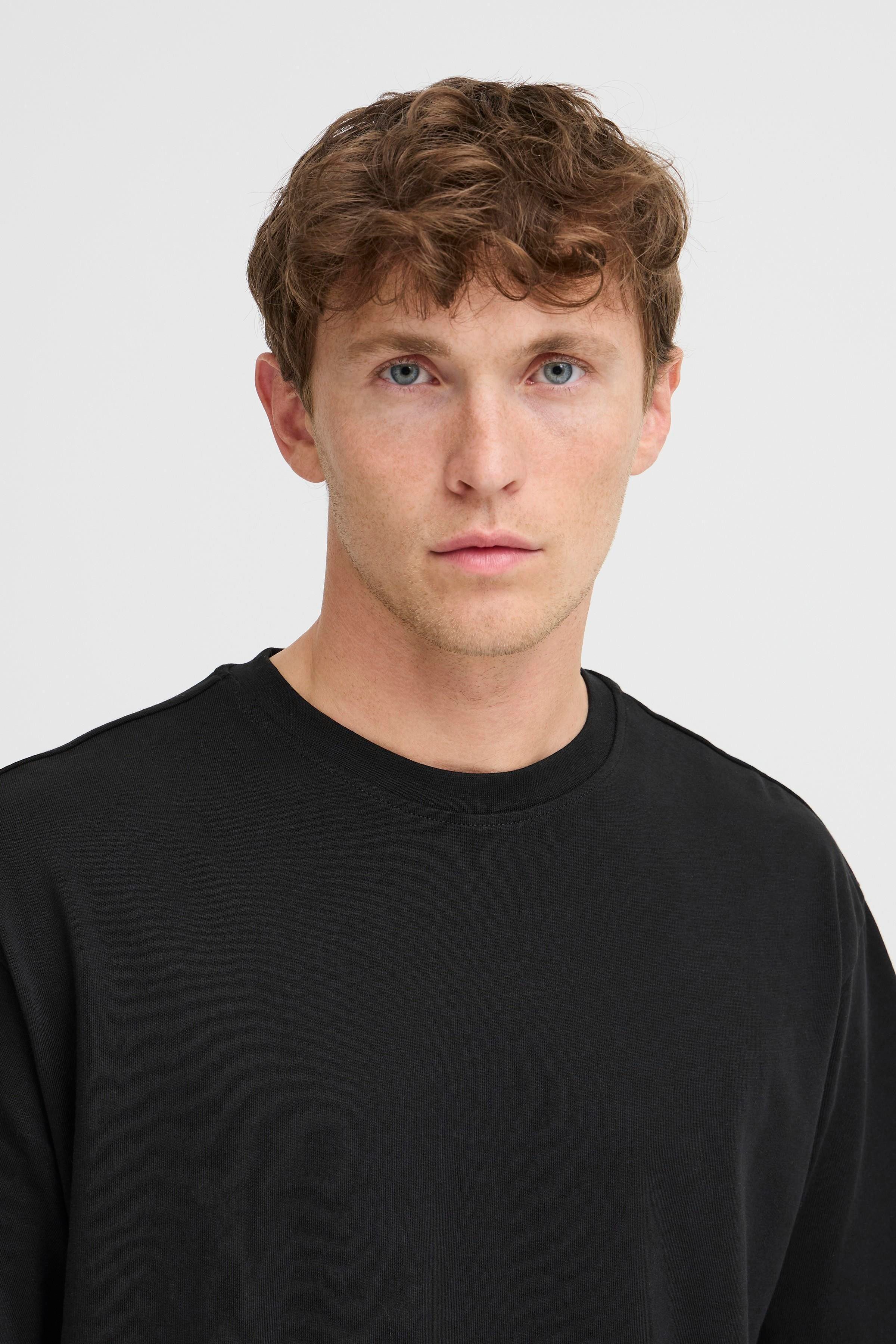 Blend Rundhalsshirt BHFISHER OVERSIZE TEE Baumwolle, relaxed fit