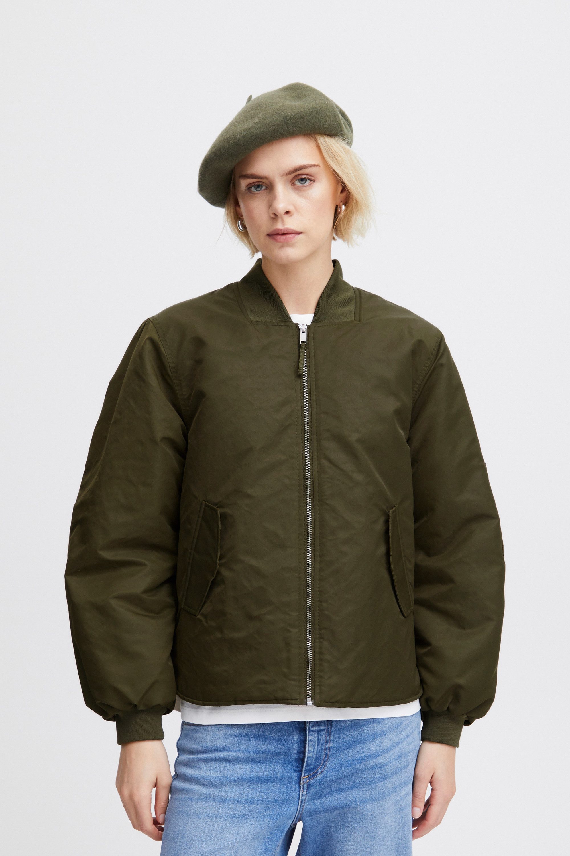 Ichi Wintermantel Bomberjacke