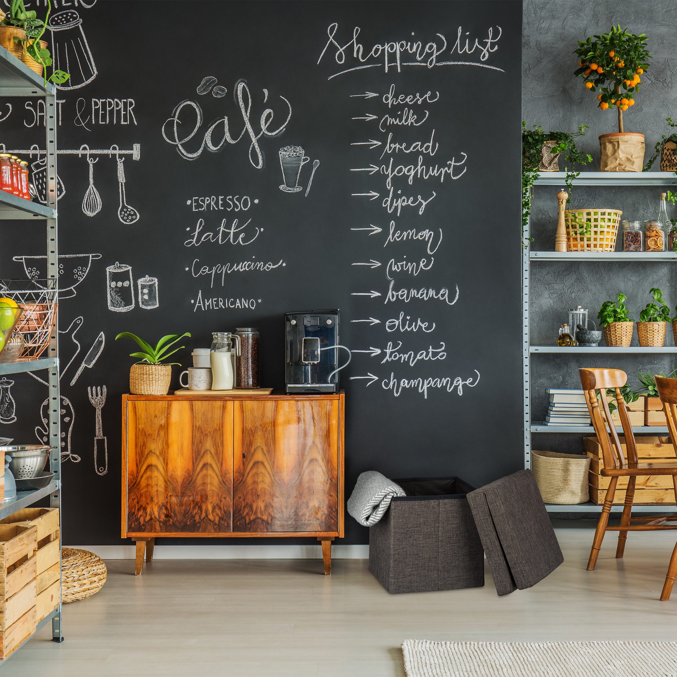 relaxdays Sitzhocker Faltbarer Sitzhocker mit Lehne, günstig online kaufen