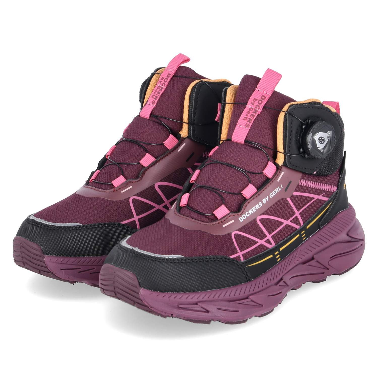 Dockers by Gerli Dockers By Gerli 59HU701637175 Mädchen Textil & Synthetik purple Stiefel