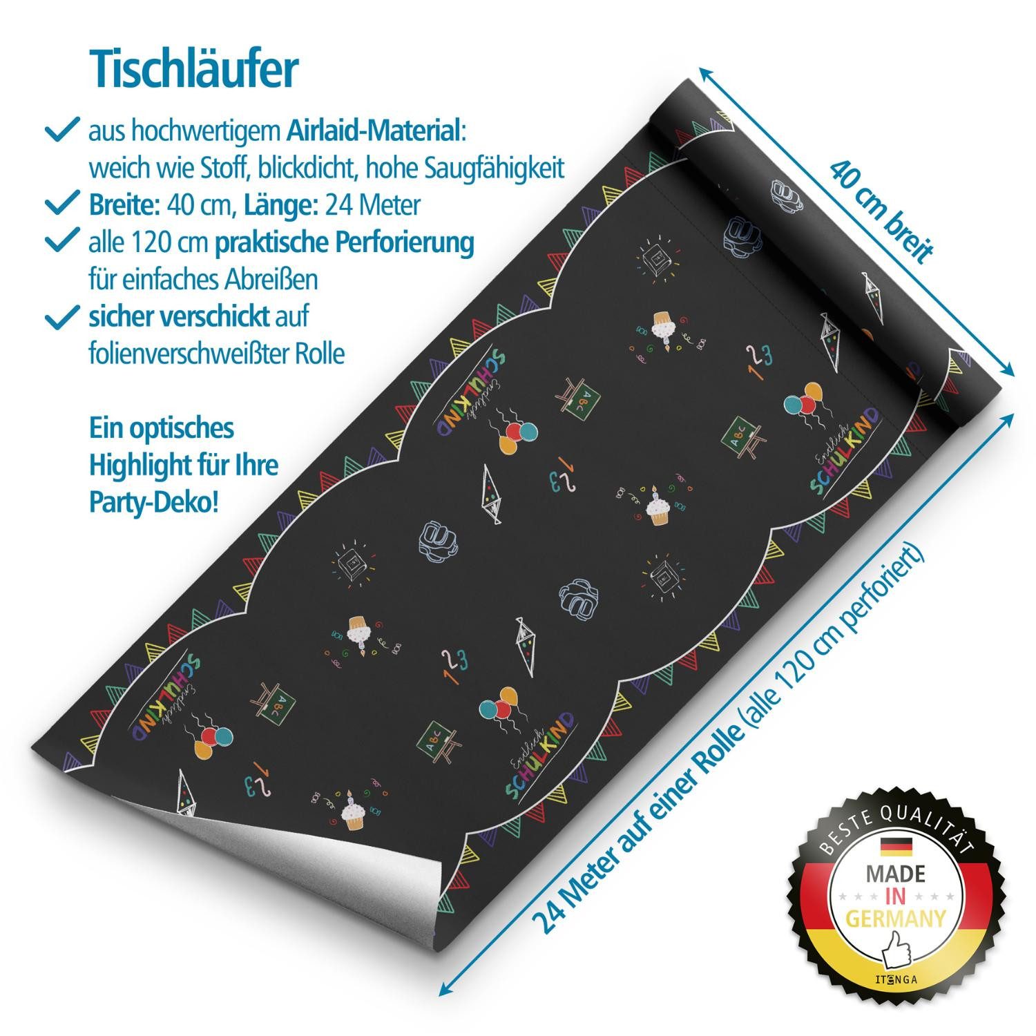 itenga Tischläufer itenga Tischläufer Endlich Schulkind günstig online kaufen