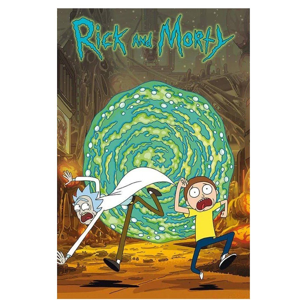 GB eye Poster Portal - Rick and Morty, Portal