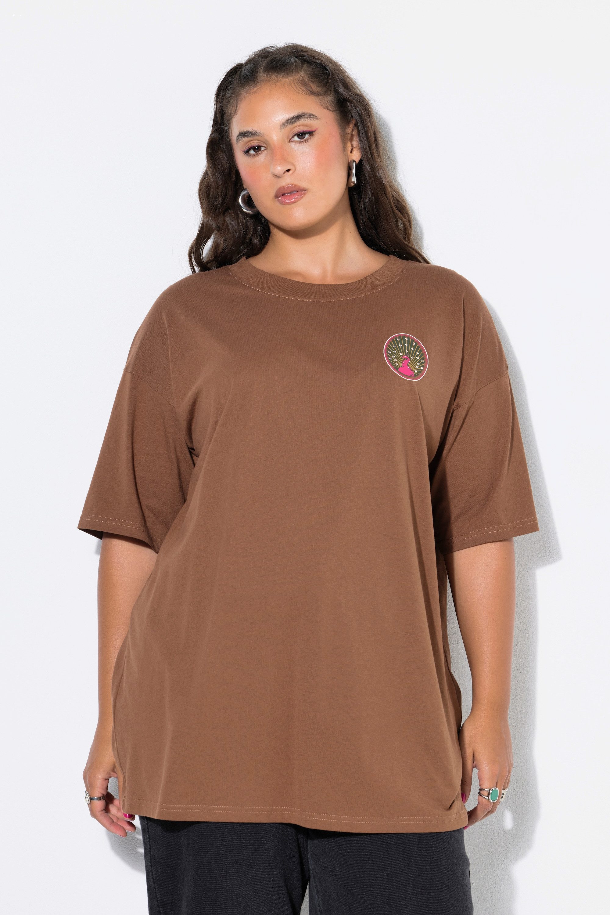 Studio Untold T-Shirt T-Shirt Oversize Shape Print - klein vorne
