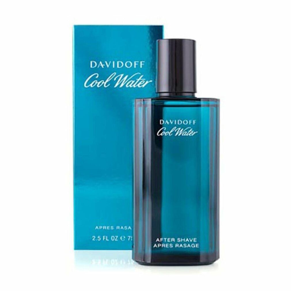 DAVIDOFF After Shave Lotion Cool Water Packung, 1-tlg., 75 ml After Shave