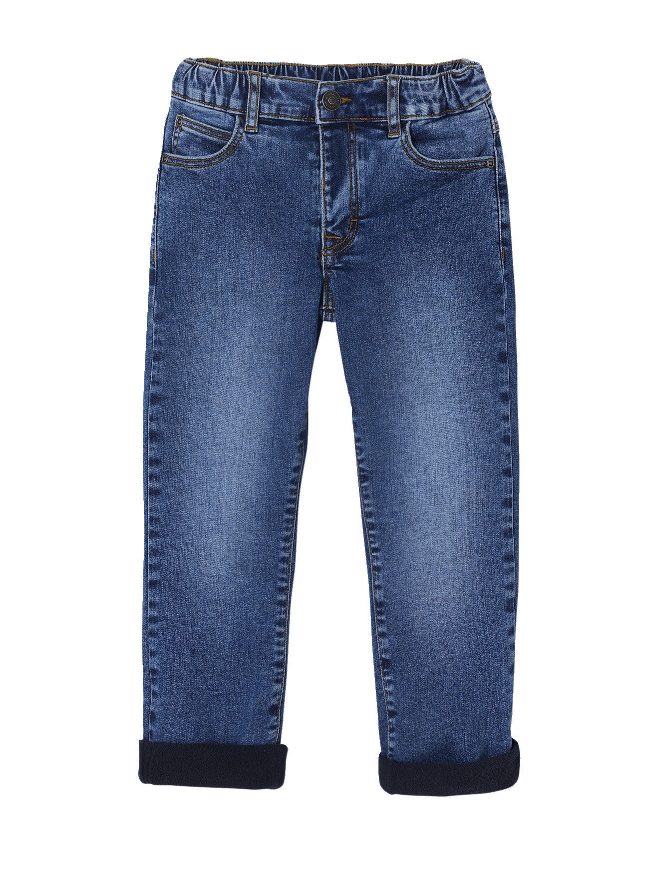 7/8-Caprijeans Gefütterte Jungen Jeans WATERLESS, Hüftweite SLIM