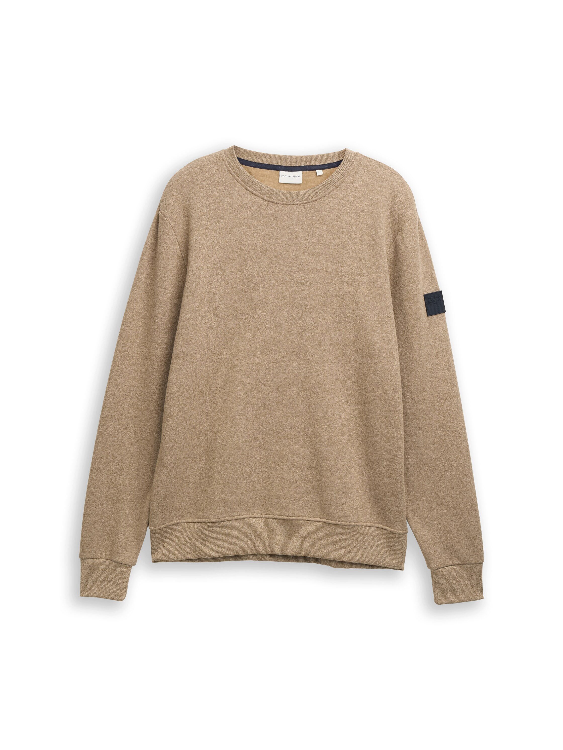 TOM TAILOR Sweatshirt mit Logo Stickerei am Arm