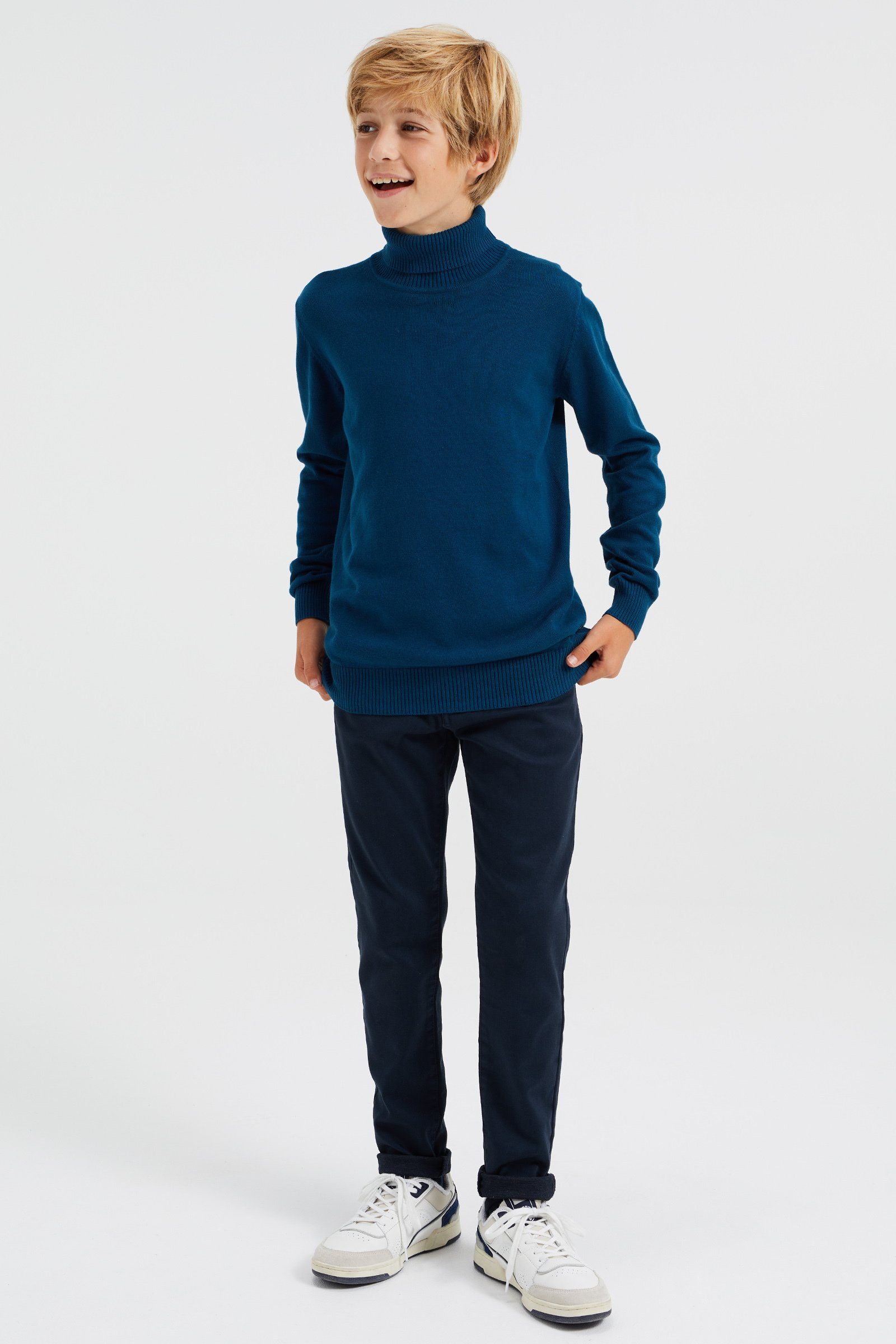 Fashion Cardigan (1-tlg) Kobaltblau WE