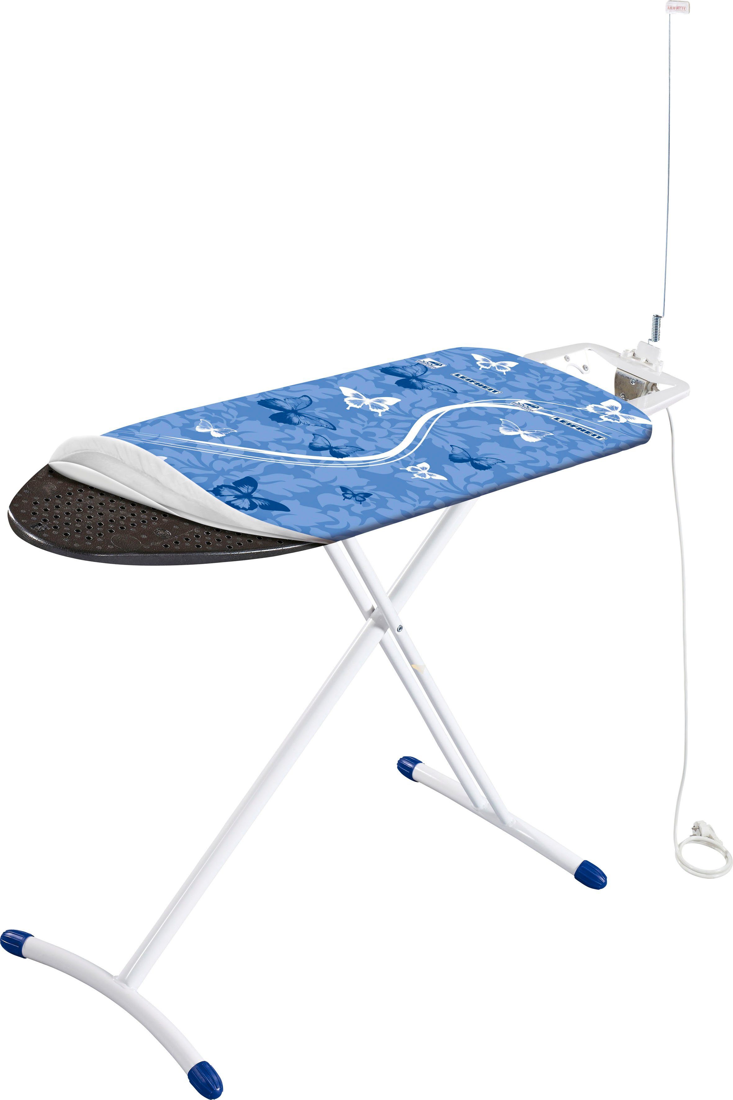 Leifheit Bügelbrett AirBoard Premium M Plus, Bügelfläche 120x38 cm, mit