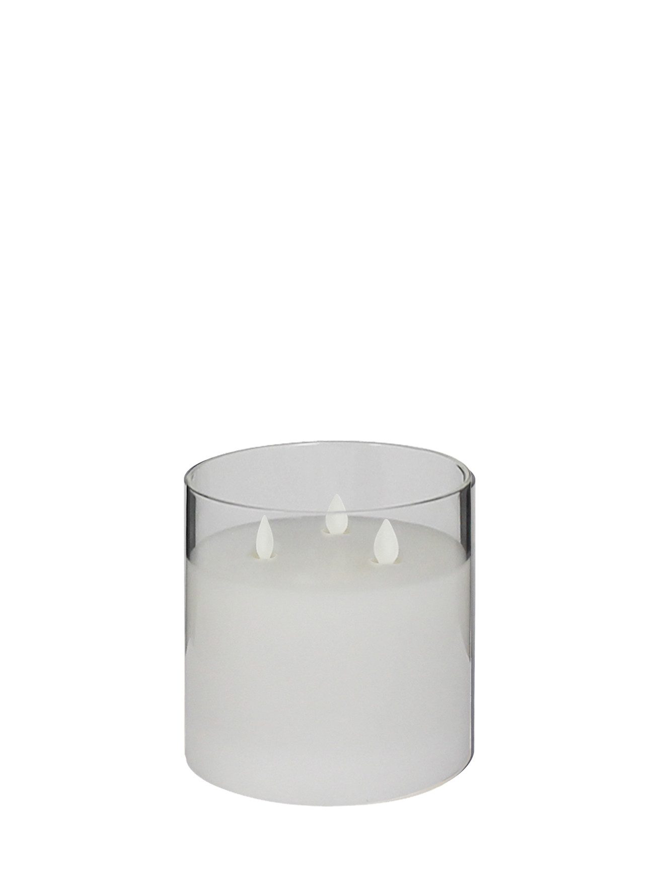 Kaheku LED-Kerze Kaheku LED-Kerze Lavik, Klar, Ø 15 cm, 15 cm hoch, 1238002099 (1-tlg)
