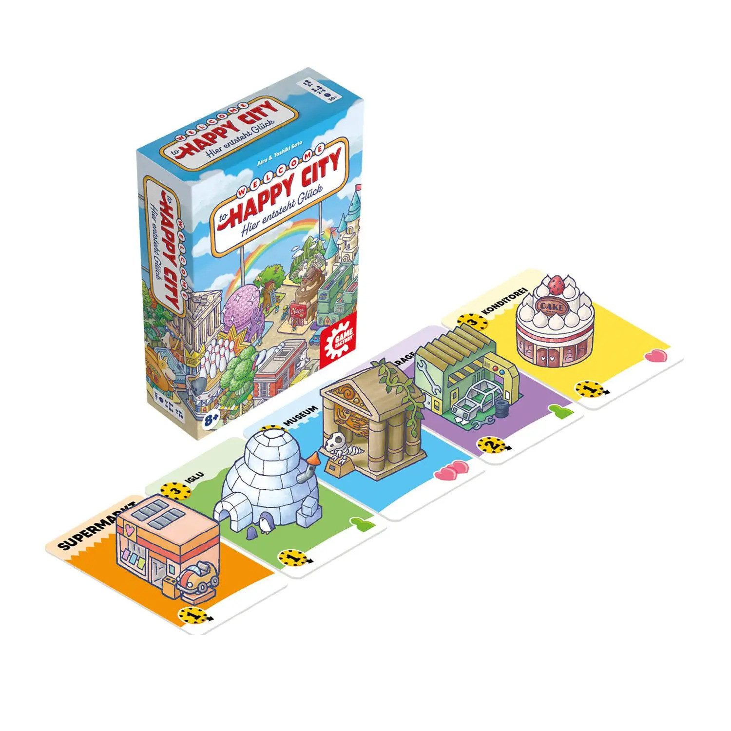 BrainBox Spiel GAME FACTORY - Happy City