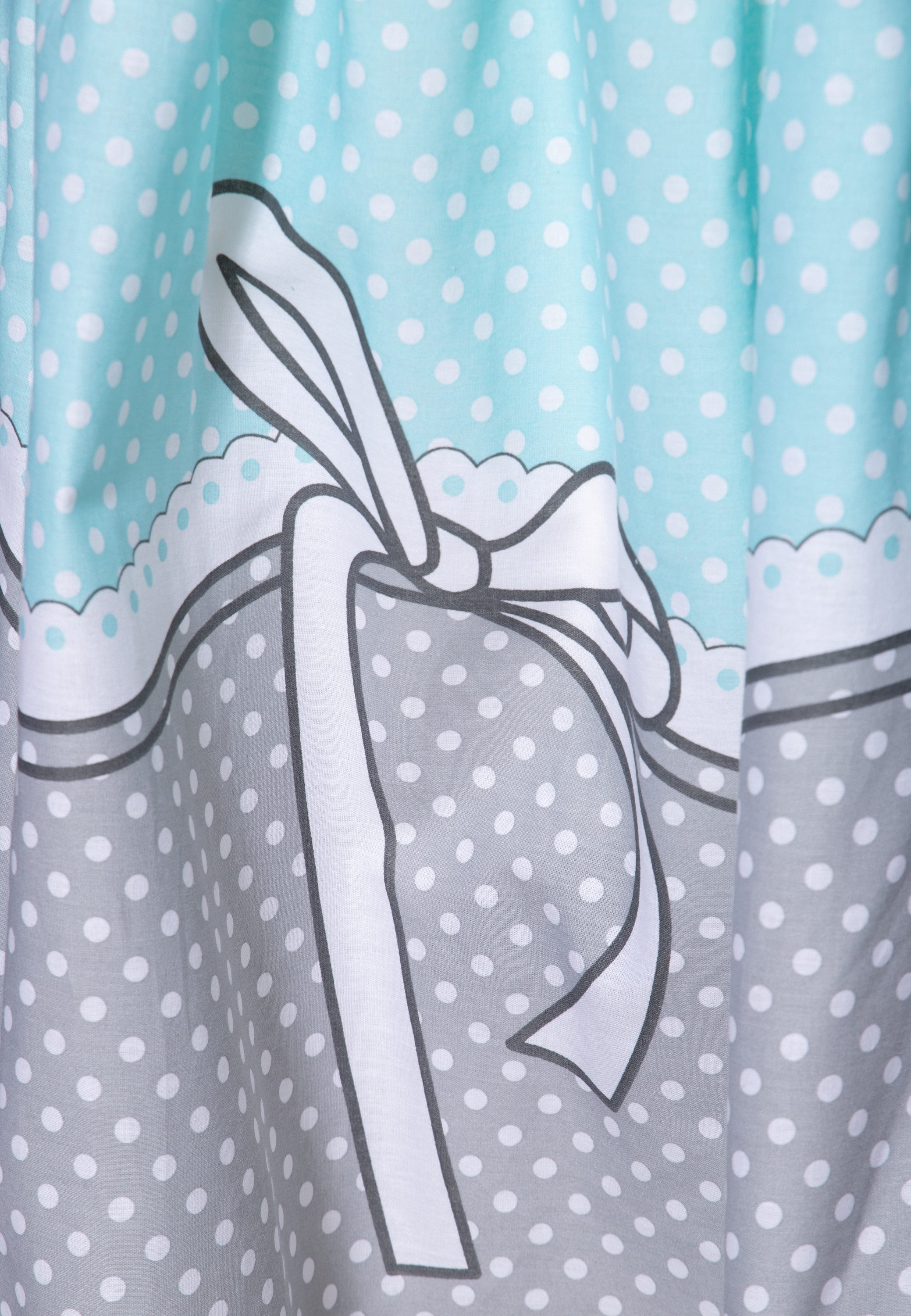 QueenKerosin Sommerkleid (1-tlg) mit Polka Dots