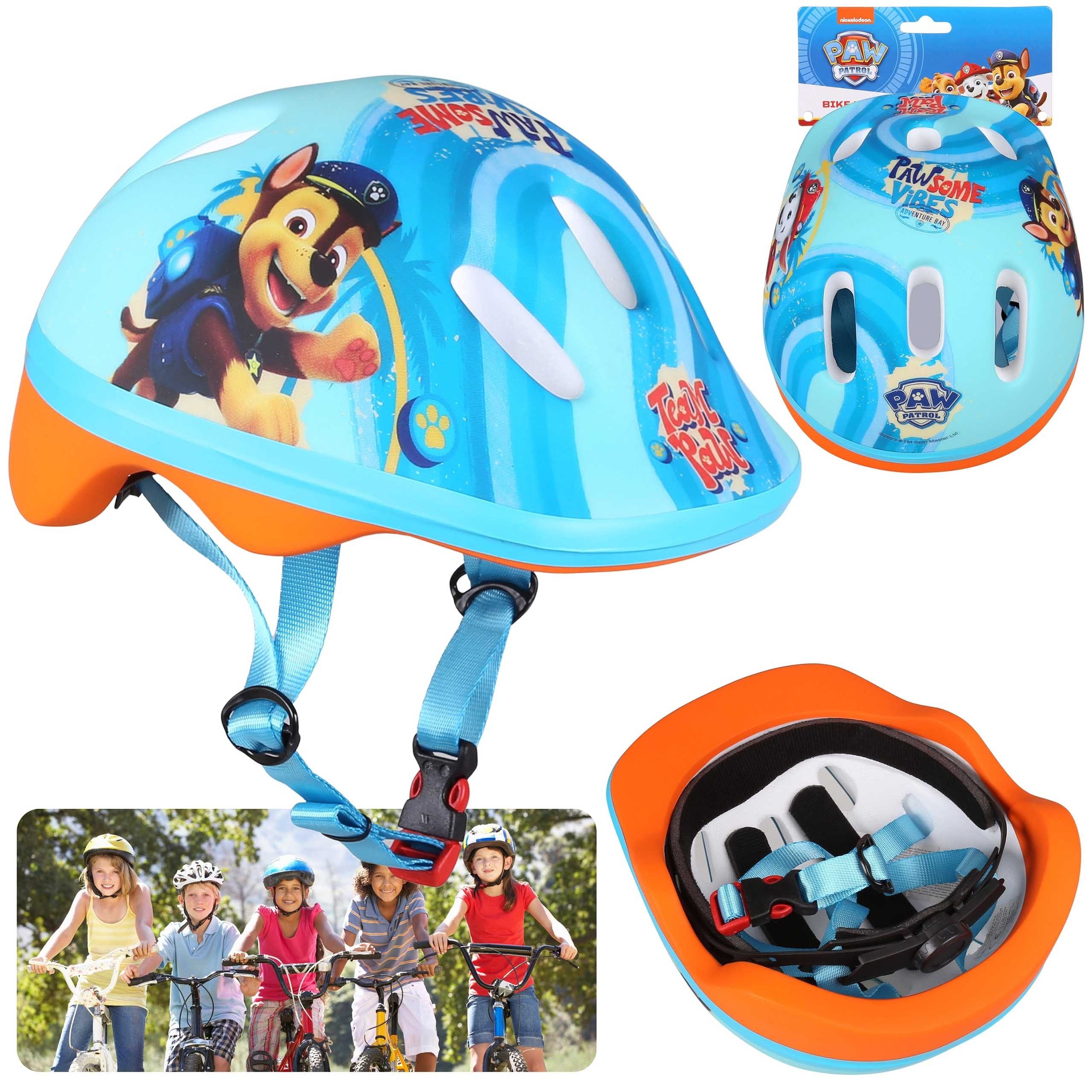 Sarcia.eu Fahrradhelm Paw Patrol Chase Marshall Bunter Kinder Fahrradhelm,Jungen,44-48 cm