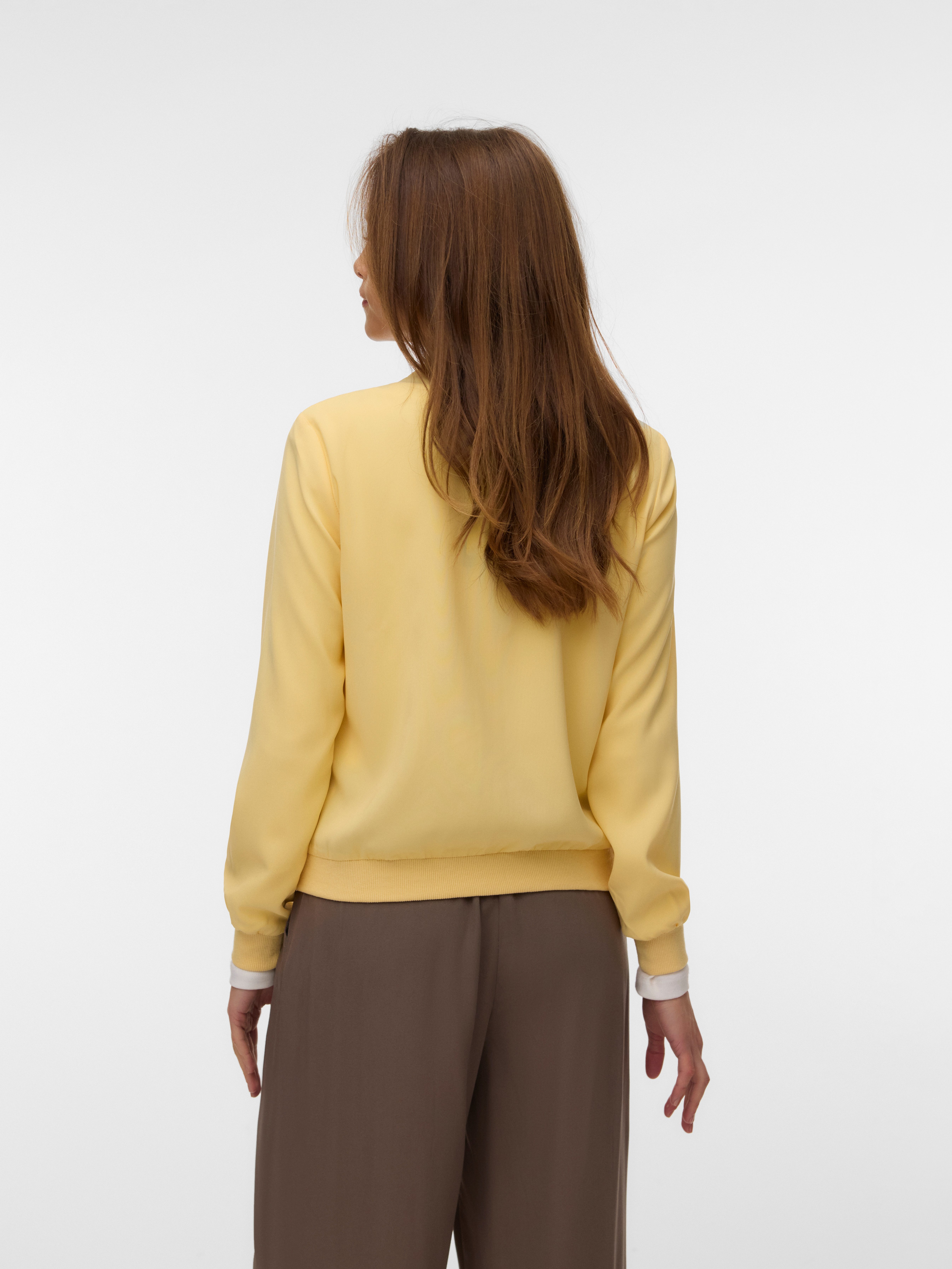 Vero Moda Bomberjacke VMCOCO L/S BOMBER NOOS in modisch kurzer Form, mit St günstig online kaufen
