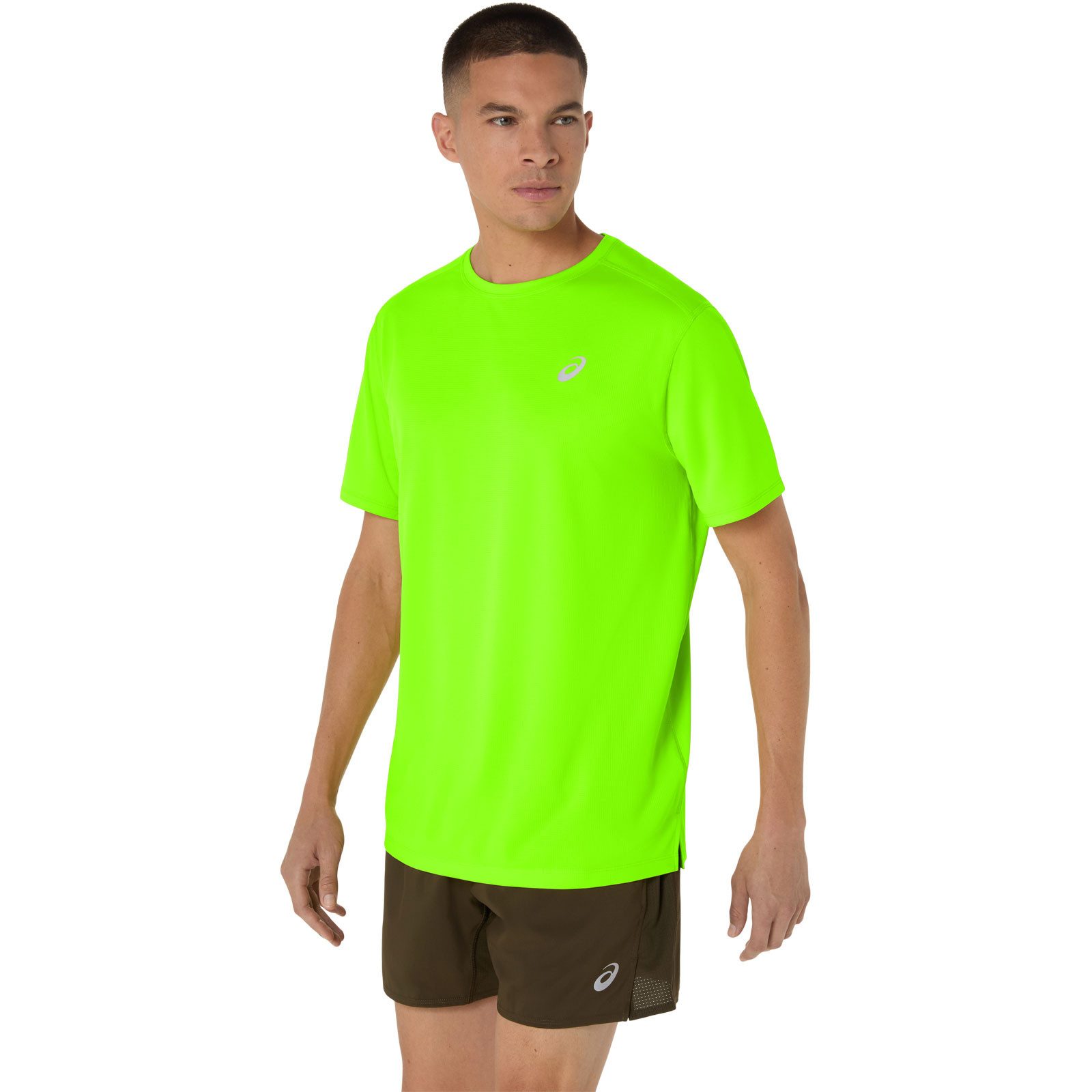 Asics Laufshirt CORE Short Sleeve Top Men 2011D221-303 für verschiedene Lauf-Workouts geeignet