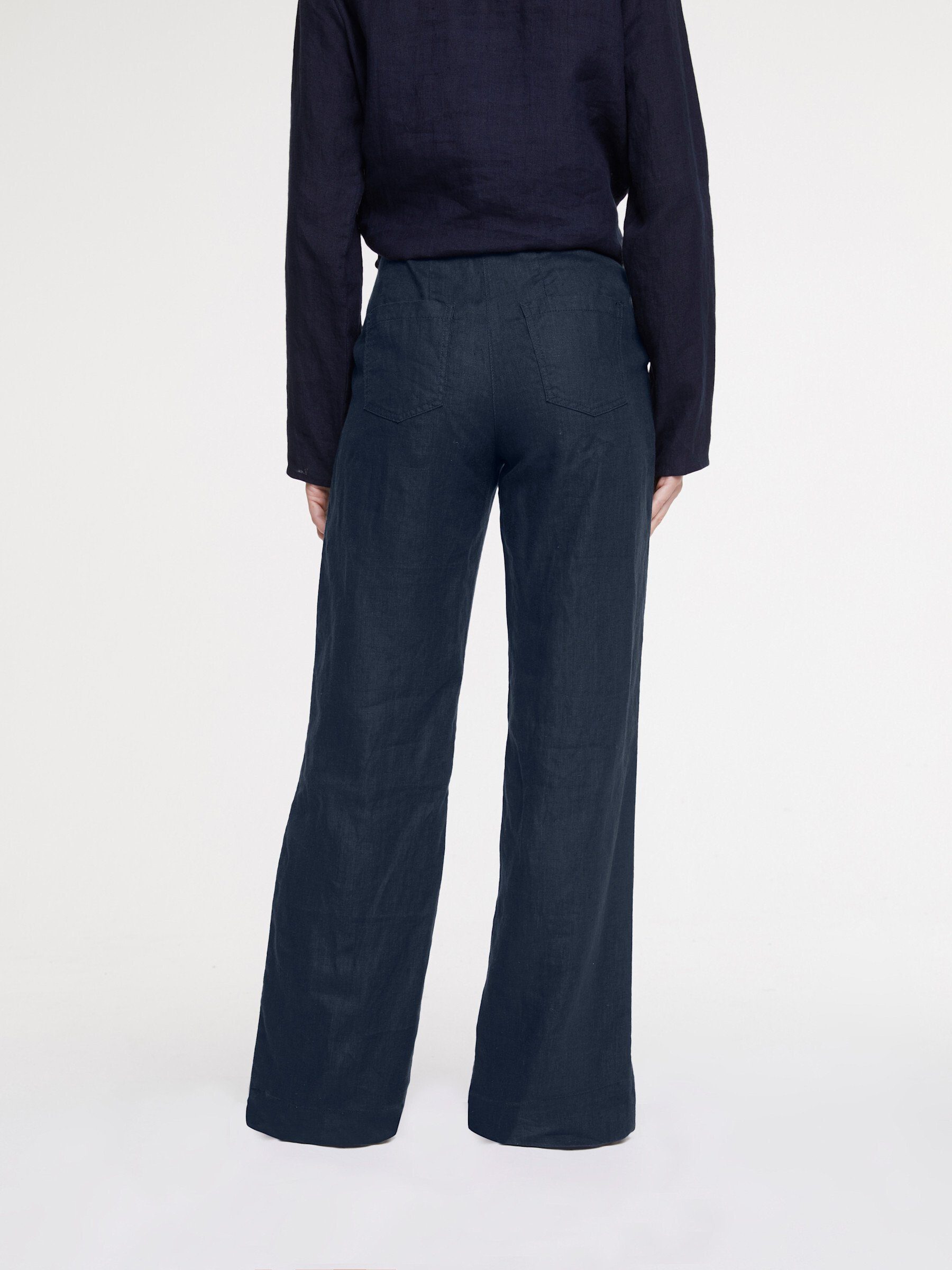 heine Jerseyhose Leinenhose erhöht günstig online kaufen