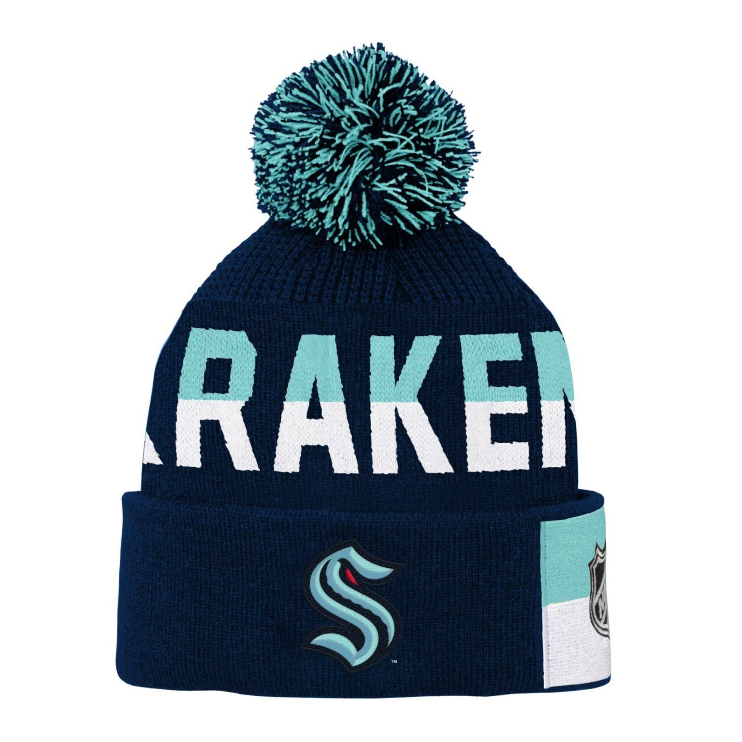 Outerstuff Baseball Cap NHL FACEOFF JACQUARD Seattle Kraken