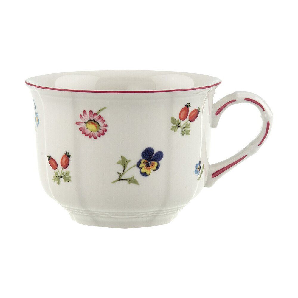 Villeroy & Boch Tasse Cappuccinotasse 0,26 l Petite Fleur, 1-tlg., Premium Porcelain, Cappuccinotasse, Kaffeetasse, 260 ml, Premium Porcelain, bunt