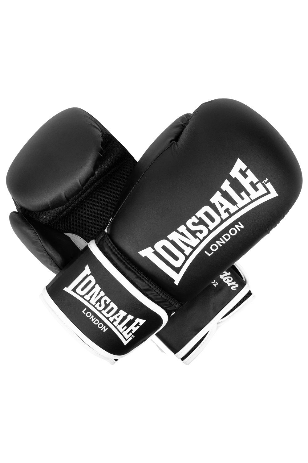 ASHDON Lonsdale Boxhandschuhe Black/White