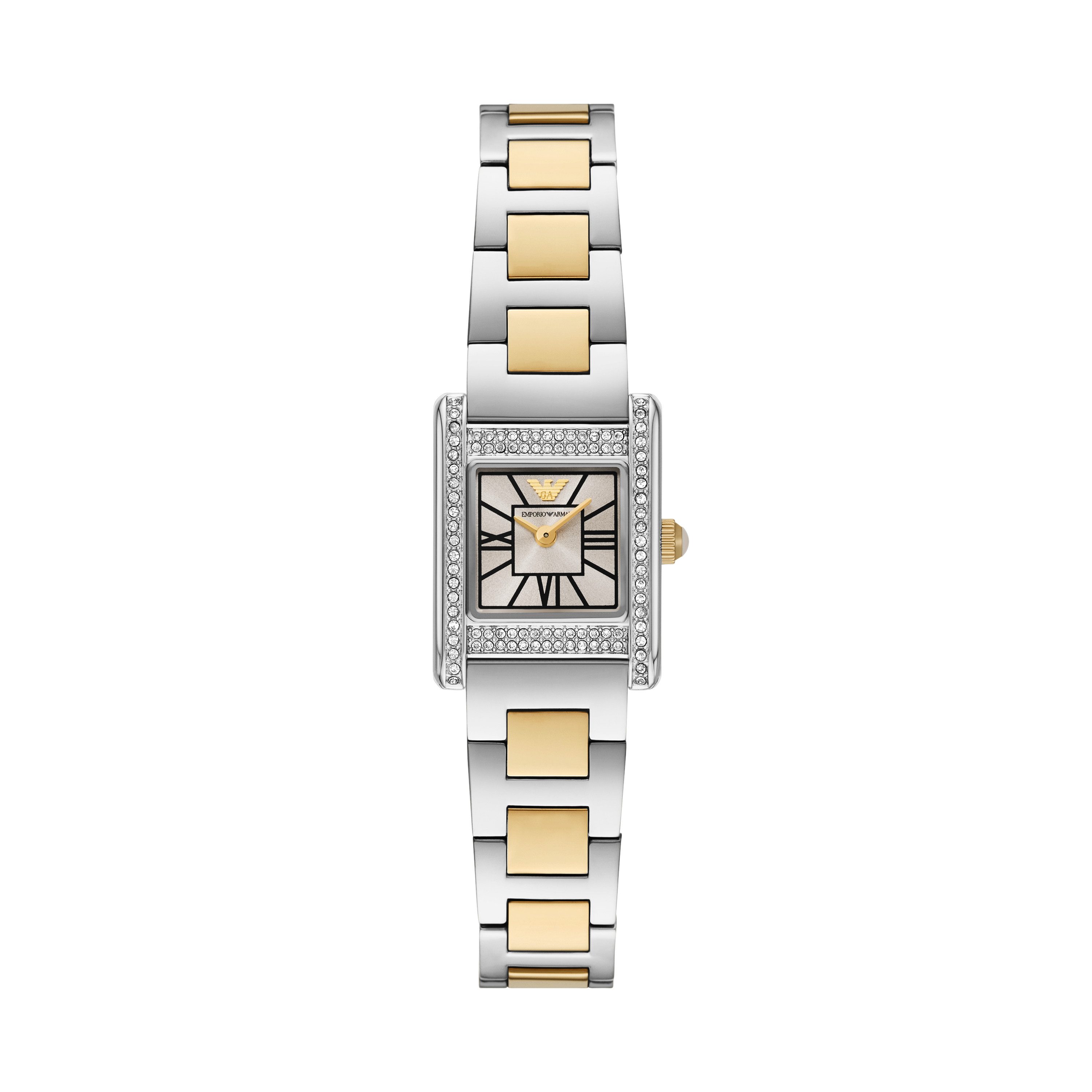 Emporio Armani Quarzuhr AR11704, Armbanduhr, Damenuhr, Edelstahlarmband, an günstig online kaufen
