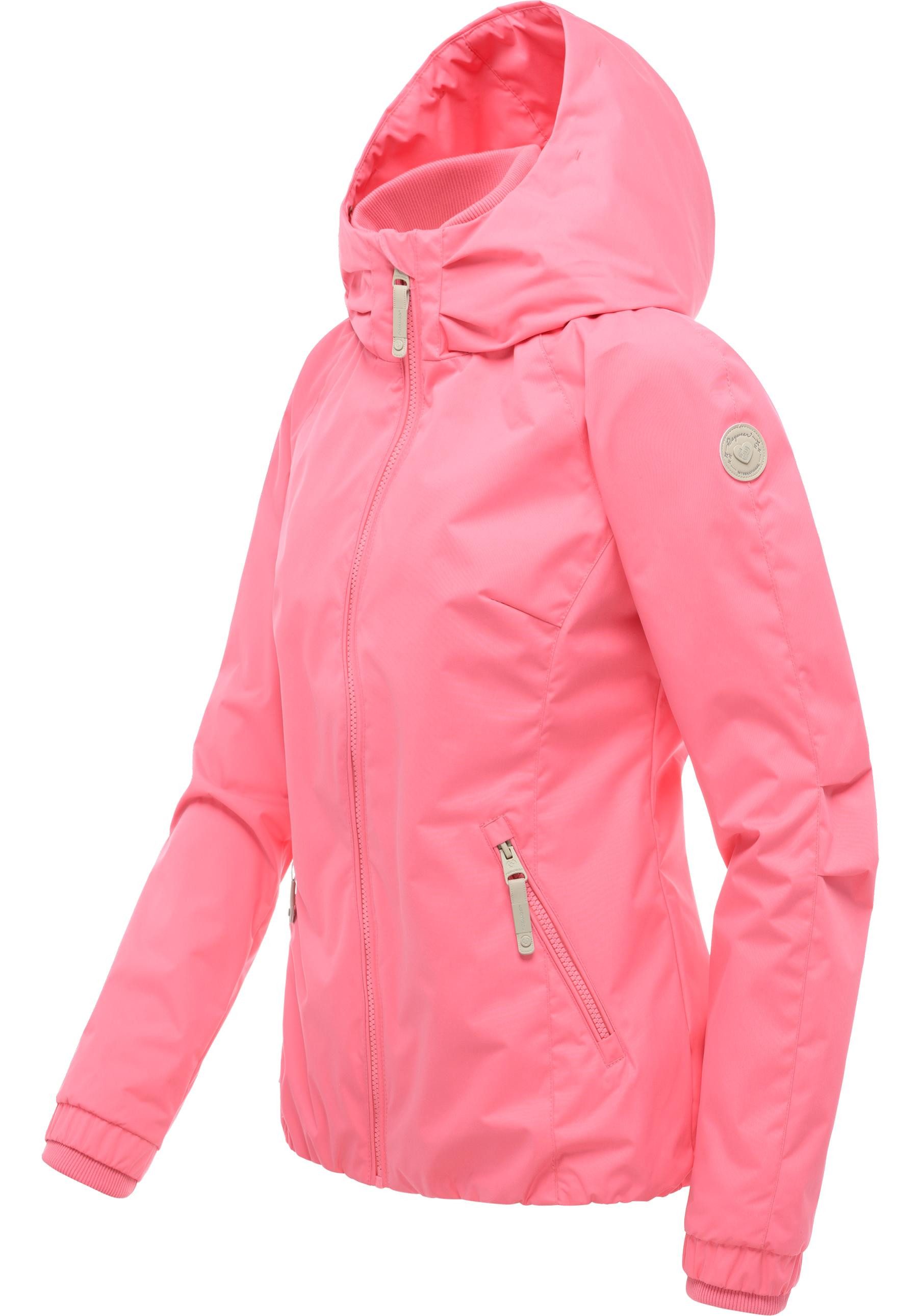 Ragwear Outdoorjacke Dizzie Wasserdichte Übergangsjacke mit großer Kapuze günstig online kaufen