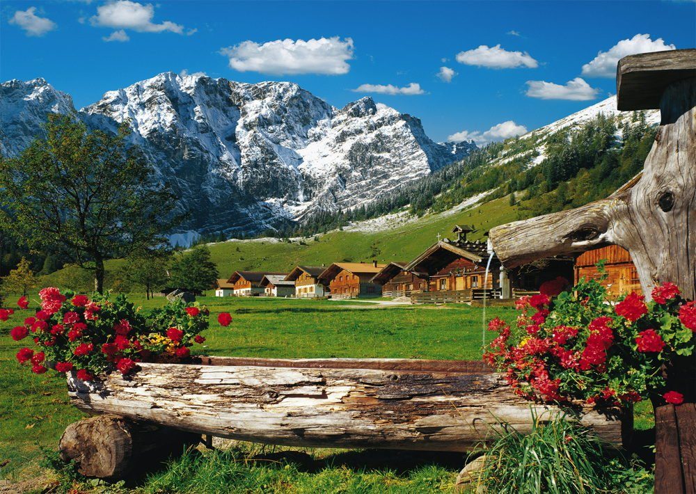 Schmidt Spiele Puzzle 1000 Teile Schmidt Spiele Puzzle Blick ins Bergidyll günstig online kaufen