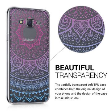 kwmobile Handyhülle Case für Samsung Galaxy J5 (2015), Hülle Silikon transparent - Silikonhülle