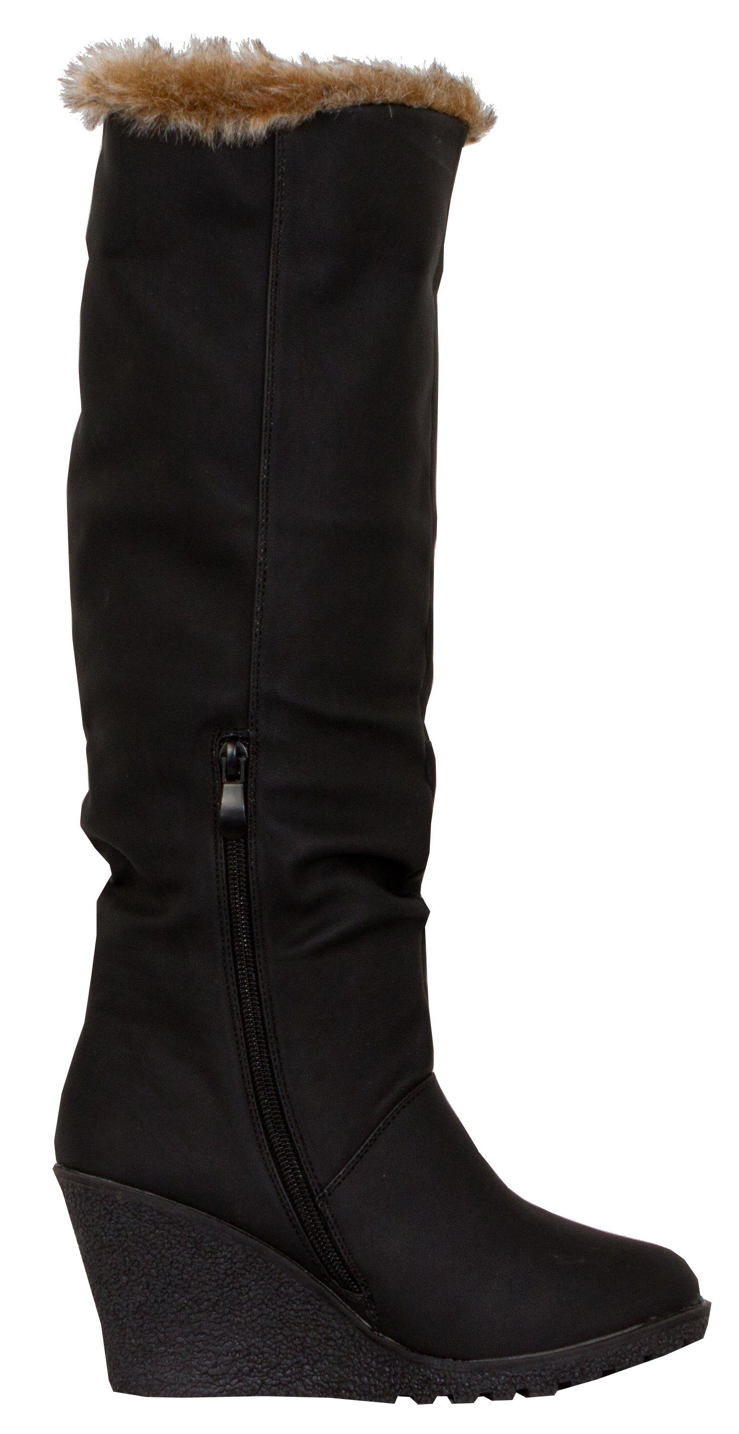LOVENESS Winterstiefel L85 Damenwinterstiefel Fellstiefel Damen günstig online kaufen