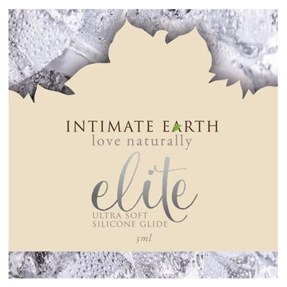 Intimate Earth Gleit- und Massagegel Velvet Touch / Elite (mit Shiitake-Extrakten), Sachet mit 3ml, veganes und biologisches Anal-Gleitgel - vitalisierend