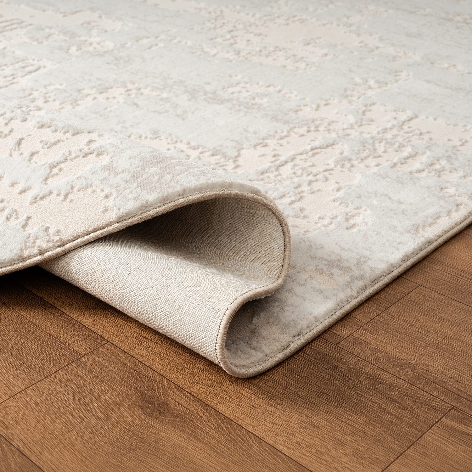 Carpetilla Designteppich Designer Wohnzimmer Teppich abstrakte Musterung Ov günstig online kaufen