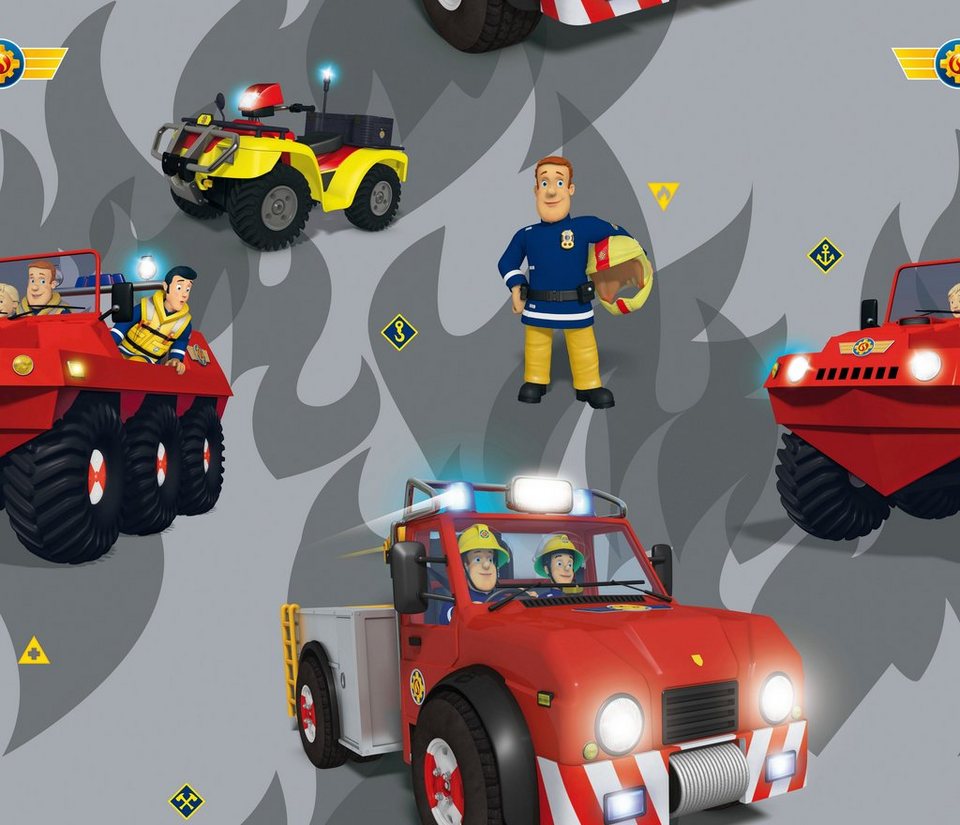 Wirth Tischläufer Fireman Sam (1-tlg), Walt Disney