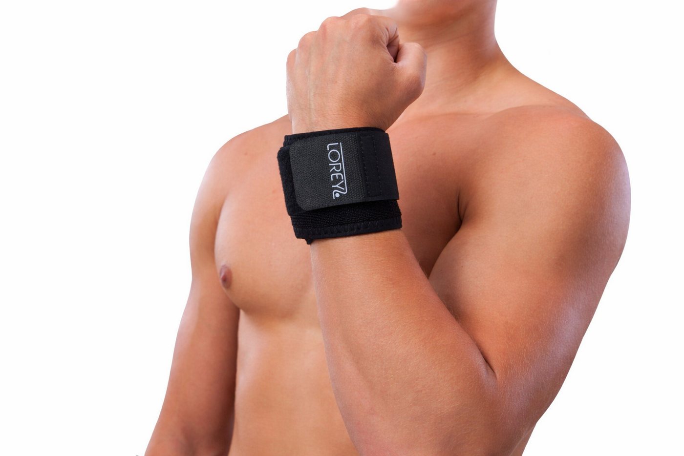 Lorey Medtec Handbandage Handgelenkbandage, Handgelenkstütze aus Neopren, für Sport & Alltag