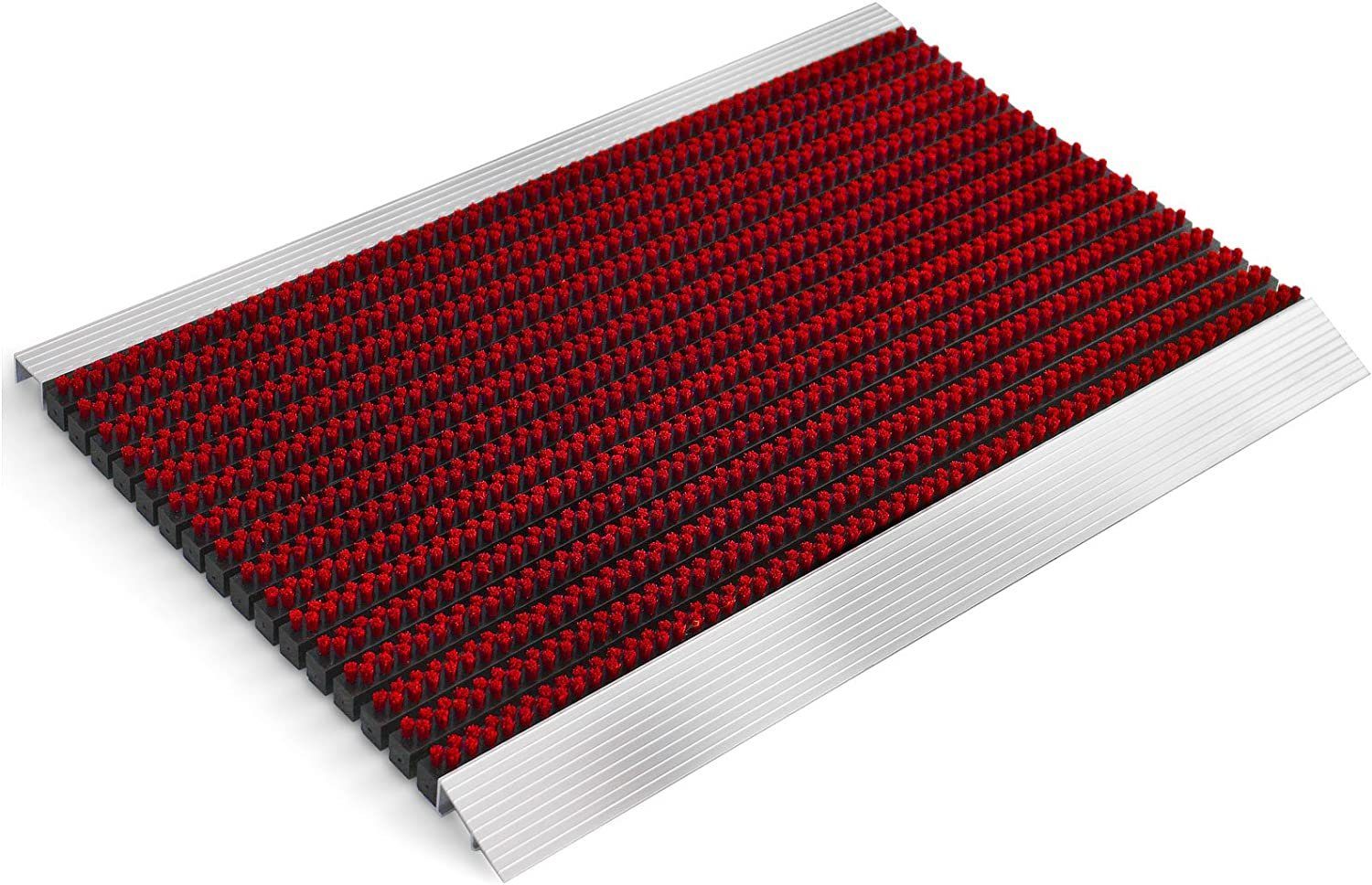 Karat Fußmatte Premium-Alumatte, verschiedene Farben & Größen, rutschfest, rechteckig, Höhe: 22 mm