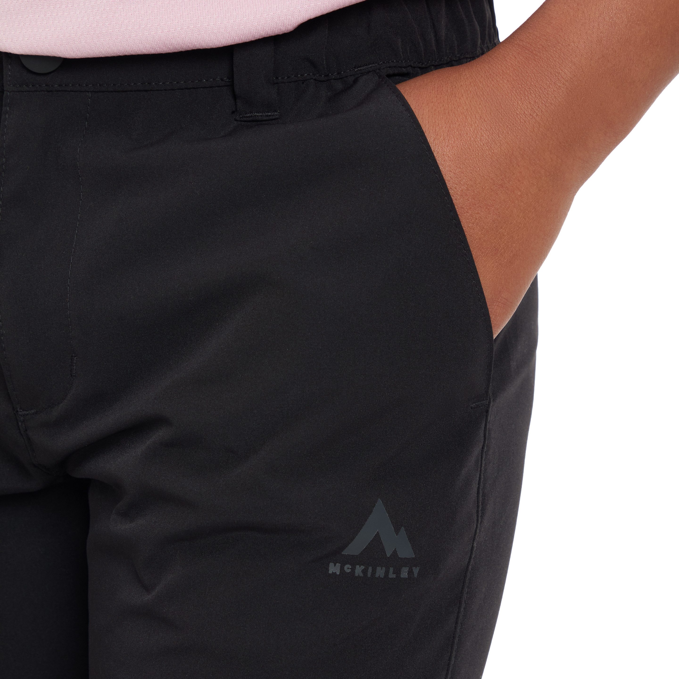 McKINLEY Outdoorhose KI.-ABZIPPHOSE SANNA ZFF PNT J aus Stretch-Material, atmungsaktiv, schnelltrocknend