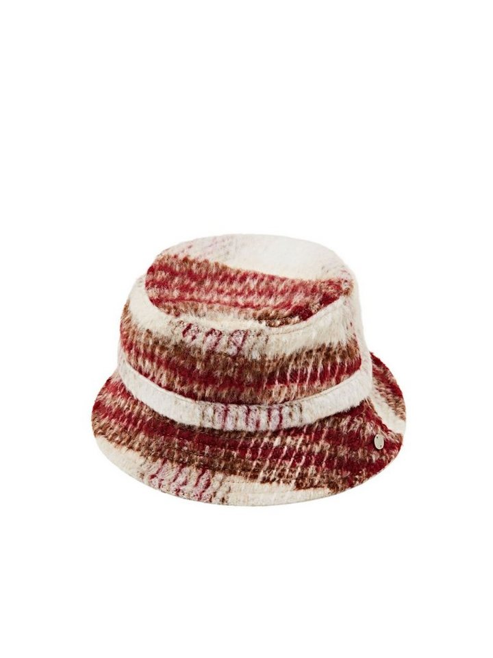 Esprit Fischerhut Bucket Hat aus weich aufgerautem Stoff
