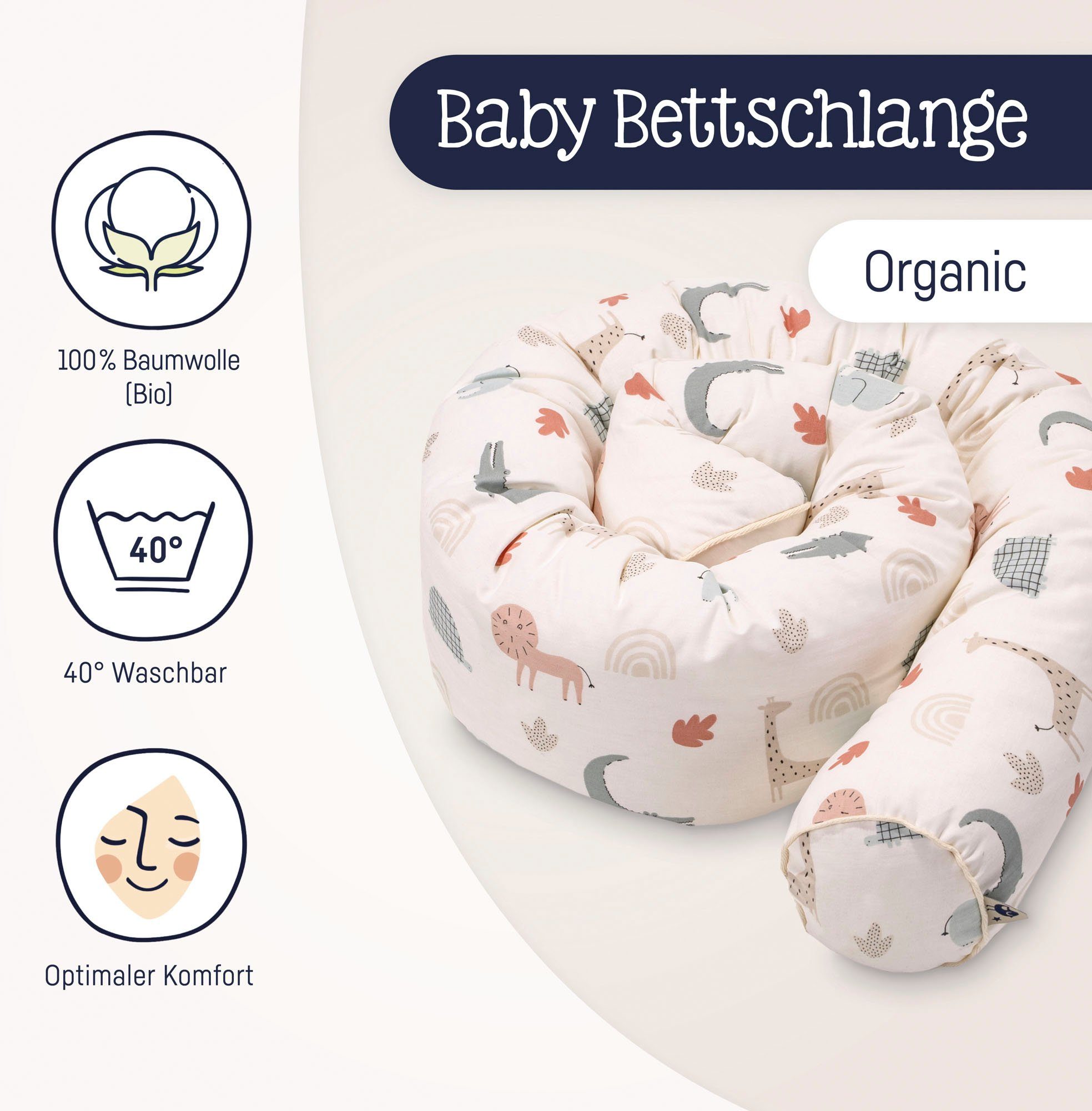 Julius Zöllner Nestchenschlange Organic, Made in Germany – Bild 4 von 5