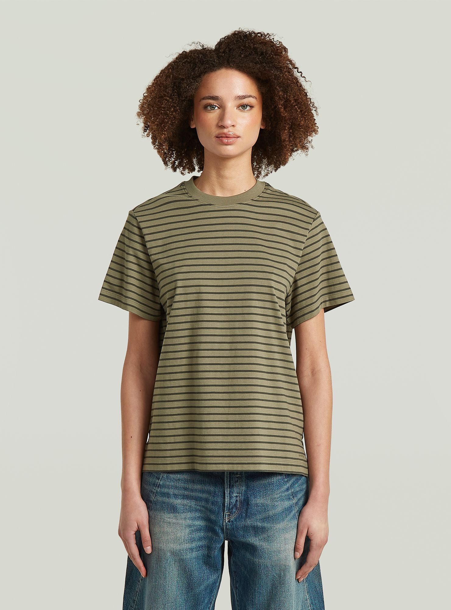 G-STAR T-Shirt Gestreiftes T-Shirt-Modell