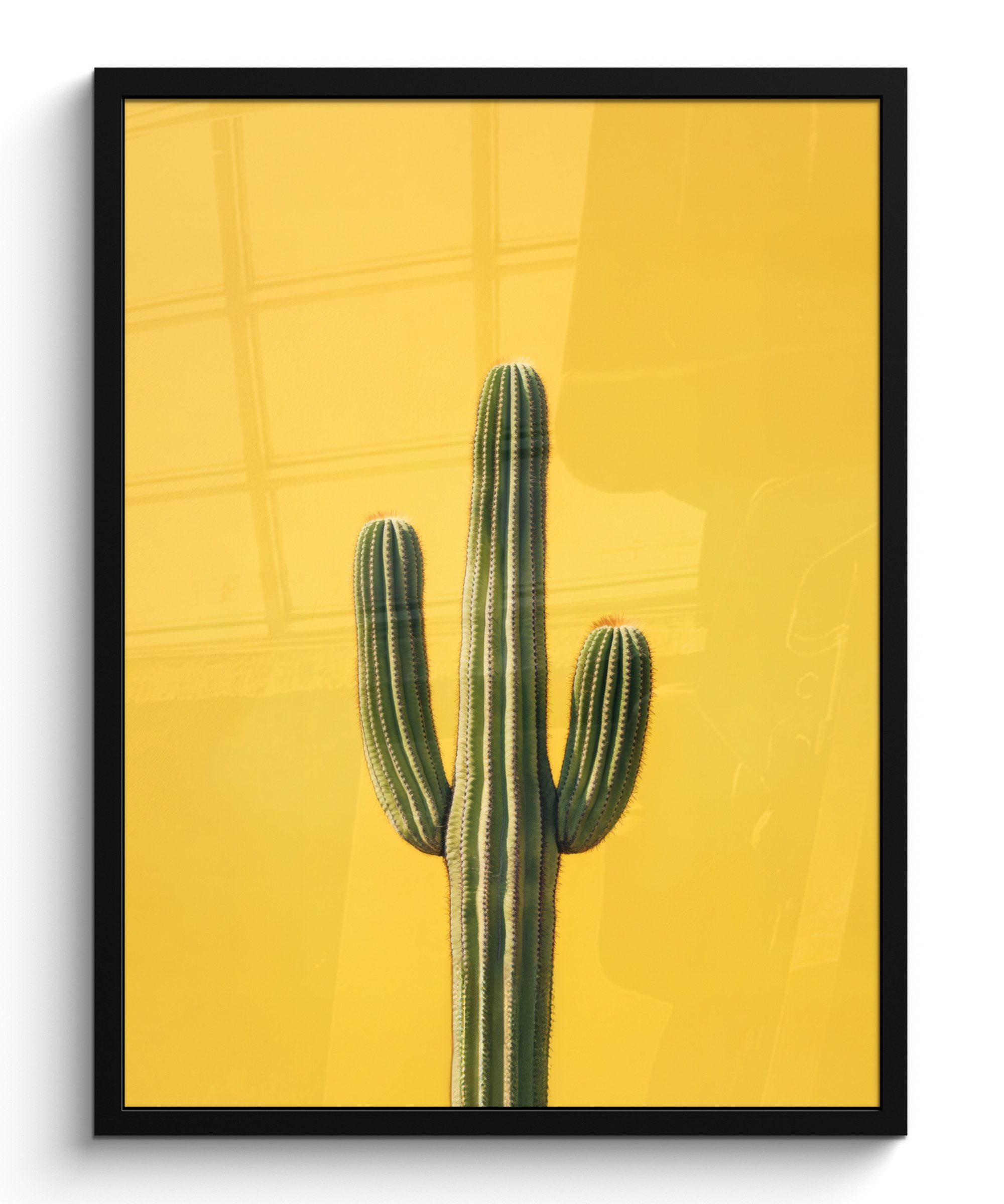 Poster Kaktus - Grün - Minimalistisch