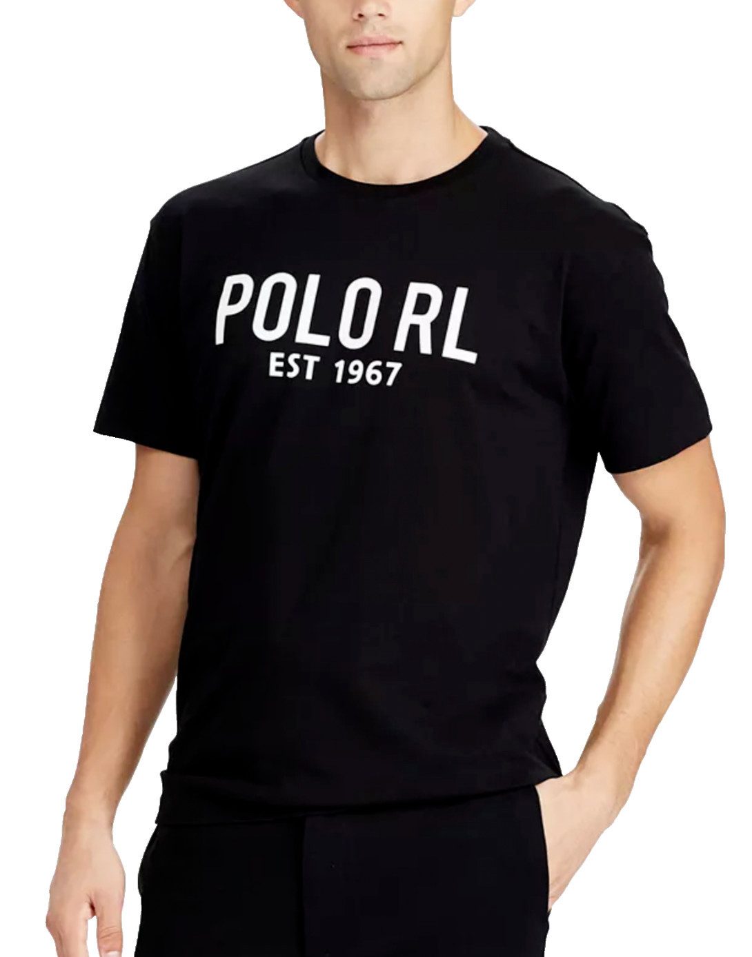 Polo Ralph Lauren Print-Shirt Herren Retro Est 1967 Classic-Fit Logo-Print