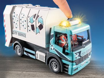 Playmobil® Konstruktions-Spielset 70885 Müllfahrzeug mit Blinklicht